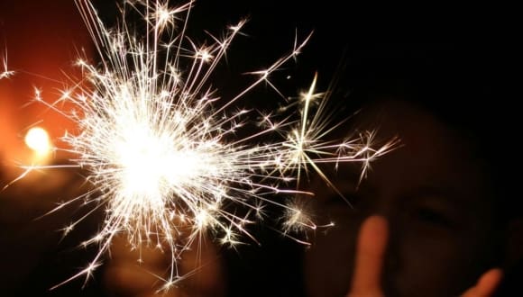 treat burns from fireworks