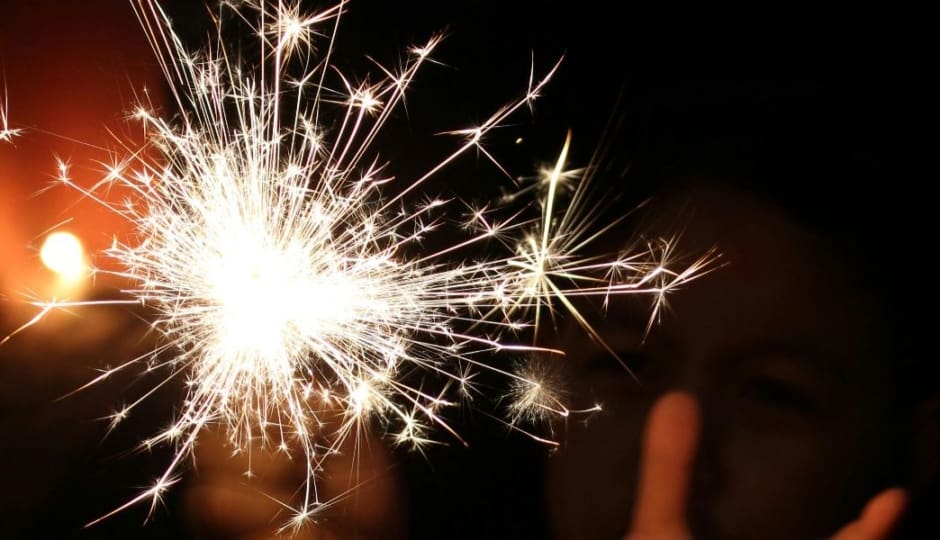treat burns from fireworks